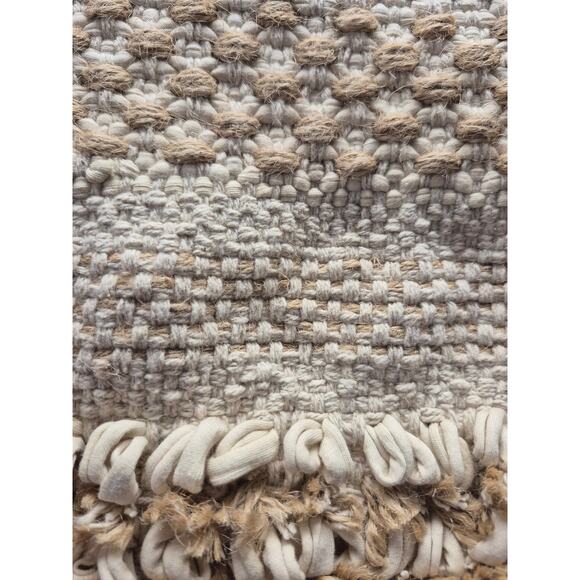 Seventh Studio Scatter Rug Avery Tufted Scatter Rug Beige Tan Beach Vibes Rug - Picture 3 of 7